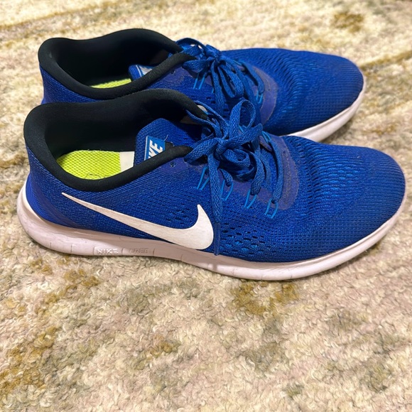 Nike Women’s Free Run Royal Blue Size 7.5 - Picture 1 of 9